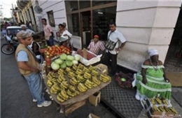 Cuba áp giá trần lương thực, thực phẩm